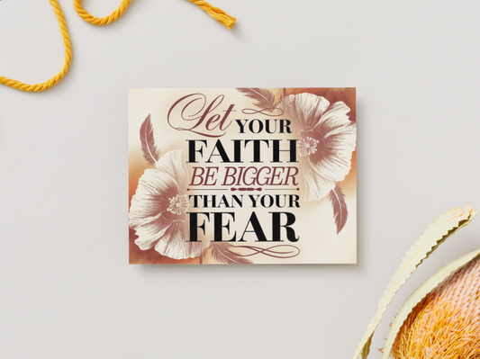 Inspirational Faith Notecard Set – Pack of 12 Scripture Greeting Cards